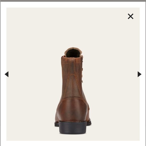 Ariat Womens Brown Leather Boots - Picture 6 of 11